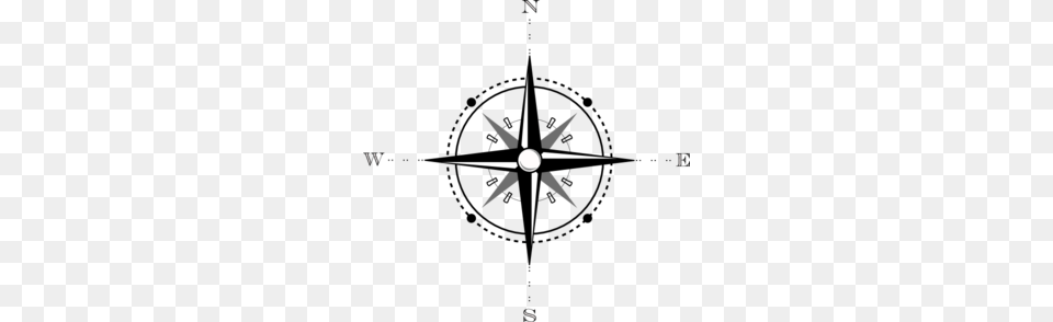 Map Compass Clip Art, Chandelier, Lamp Free Png Download
