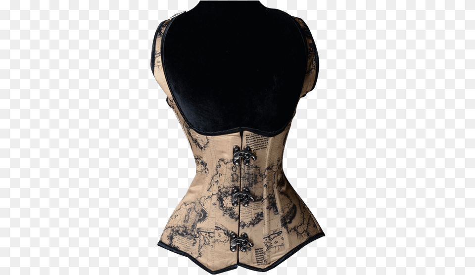 Map Corset, Clothing, Adult, Female, Person Free Png
