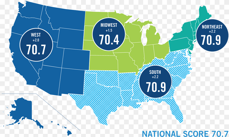 Map Depicting Sbi Scores For The Northeast Midwest Us Map Transparent Background, Chart, Plot, Atlas, Diagram Png