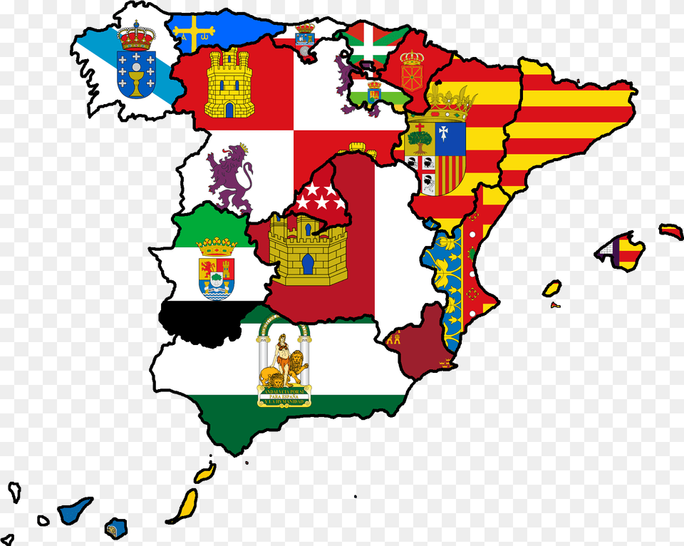 Map Flag Spanish, Person, Baby Free Transparent Png