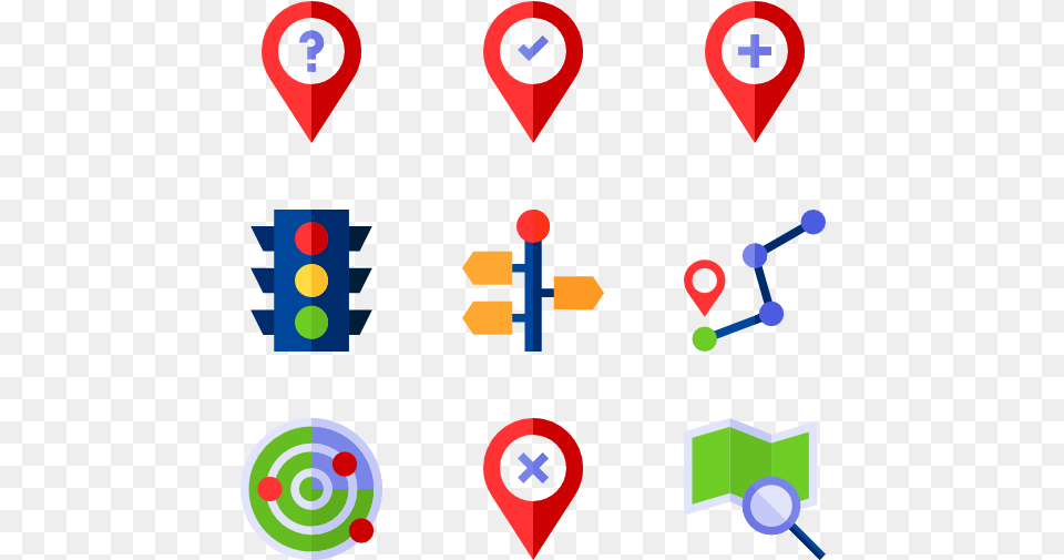Map Icon, Light, Symbol Free Transparent Png
