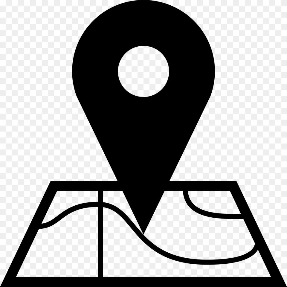 Map Icon Address Icon Transparent, Gray Png Image