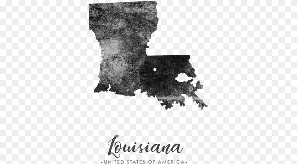 Map Louisiana Grunge, Chart, Plot, Atlas, Diagram Free Png Download