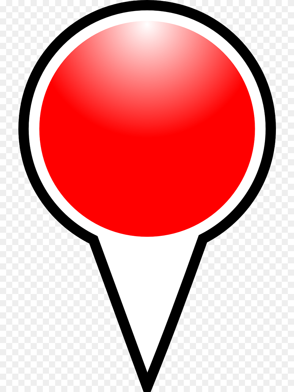 Map Marker, Balloon, Food, Sweets, Sign Free Transparent Png