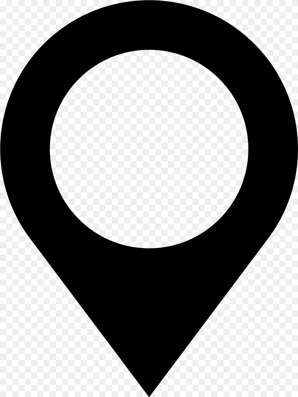 Map Marker Address Pin Icon, Gray Free Transparent Png