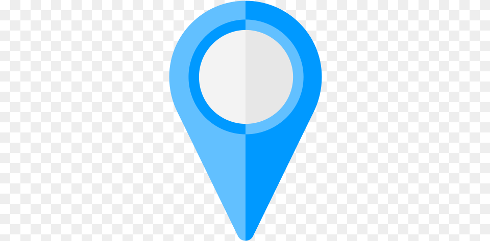 Map Marker Flat Icon Of Snipicons Blue Location Icon, Guitar, Musical Instrument, Lighting, Plectrum Free Png