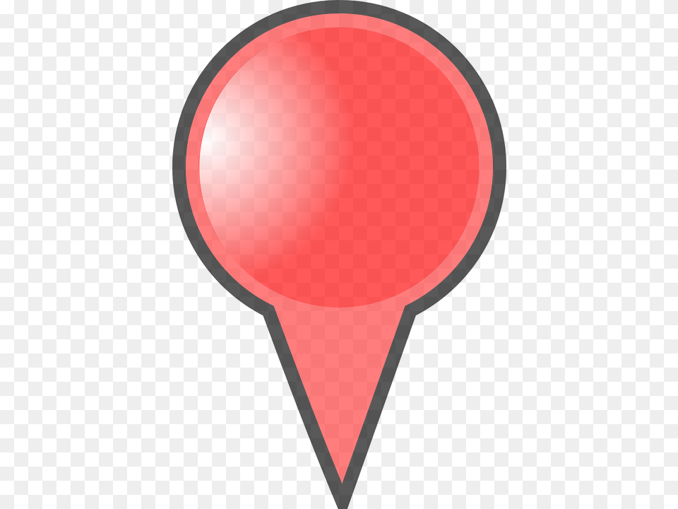 Map Marker Pin Pushpin Push Pin Red Marker Red Maps, Balloon Free Png Download