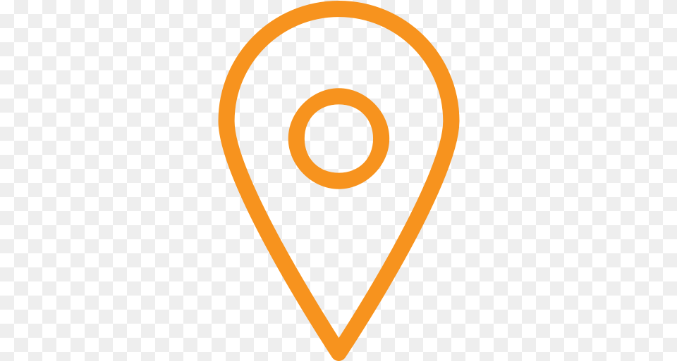 Map Navigation Gps Asset Location Pin Address Icon Location Icon Orange, Guitar, Musical Instrument, Plectrum Free Png
