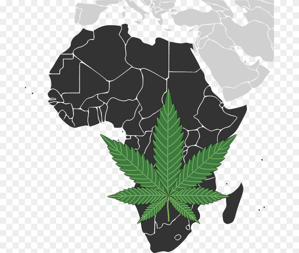 Map Of Africa Green, Leaf, Plant, Weed, Person Free Png