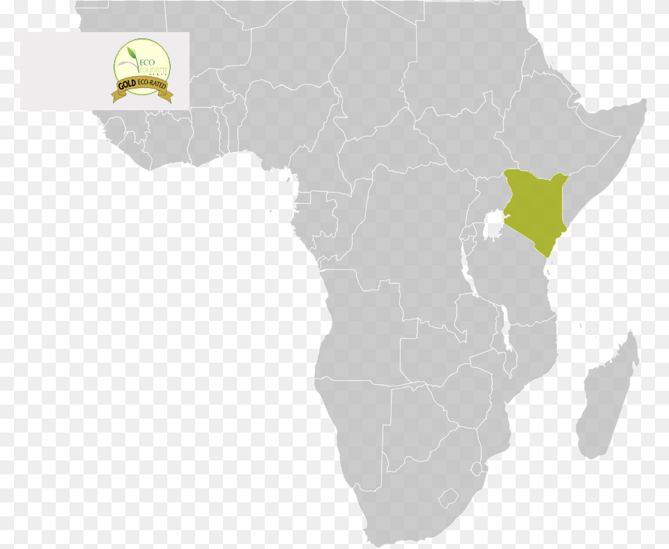 Map Of Africa Highlighting Kenya, Chart, Plot, Atlas, Diagram Free Transparent Png