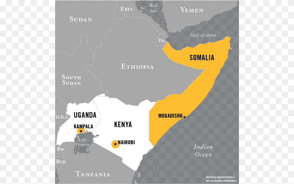 Map Of Al Shabaab Operational Area Al Shabaab Kenya Map, Plot, Chart, Atlas, Diagram Free Transparent Png