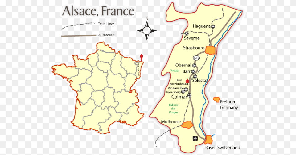 Map Of Alsace France, Atlas, Chart, Diagram, Plot Free Png