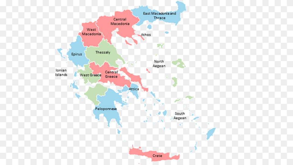 Map Of Ancient Greece, Atlas, Chart, Diagram, Plot Free Png Download