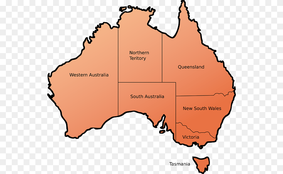 Map Of Australia, Chart, Plot, Atlas, Diagram Free Transparent Png