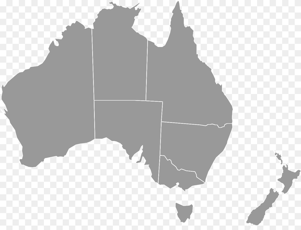 Map Of Australia And Nz Major Tourist Attractions Australia States Map, Chart, Plot, Adult, Bride Free Png Download