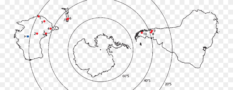 Map Of Australia New Zealand Antarctica And South Map Antarctica And South America, Nature, Night, Outdoors, Astronomy Free Png
