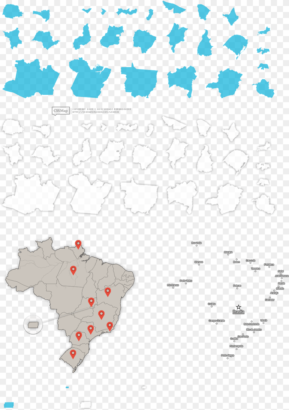Map Of Brazil, Chart, Plot, Atlas, Diagram Free Png Download