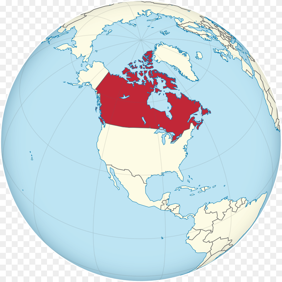 Map Of Canada Icon, Astronomy, Globe, Outer Space, Planet Free Png