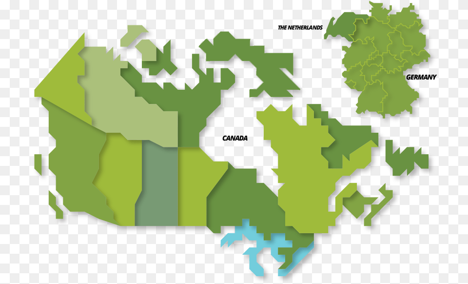 Map Of Canadian Northlands, Chart, Plot, Vegetation, Plant Free Png Download