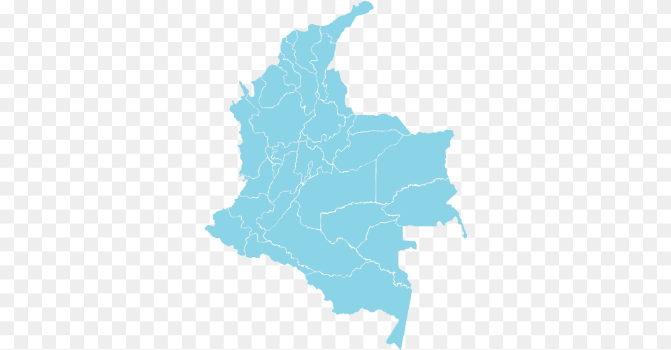 Map Of Colombia Vector Chart, Plot, Atlas, Diagram Free Transparent Png