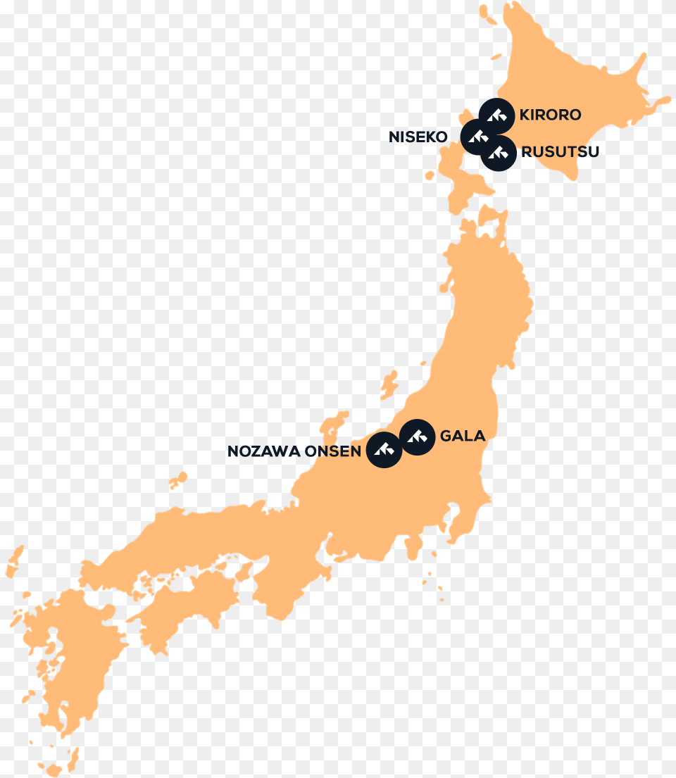 Map Of Destinations In Japan, Nature, Chart, Plot, Land Free Png