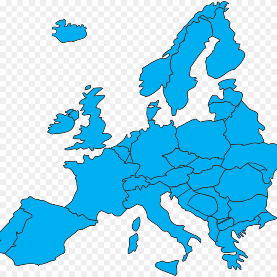Map Of Europe Clip Art Clipart Download, Chart, Plot, Atlas, Diagram Png Image