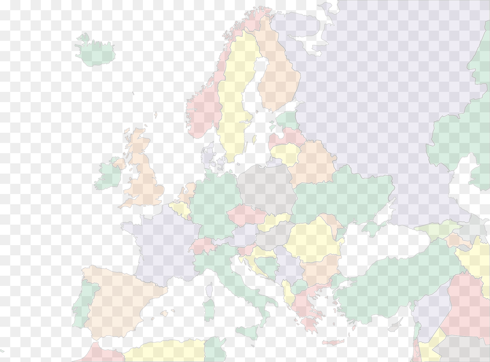 Map Of Europe Clipart, Plot, Chart, Vegetation, Plant Png