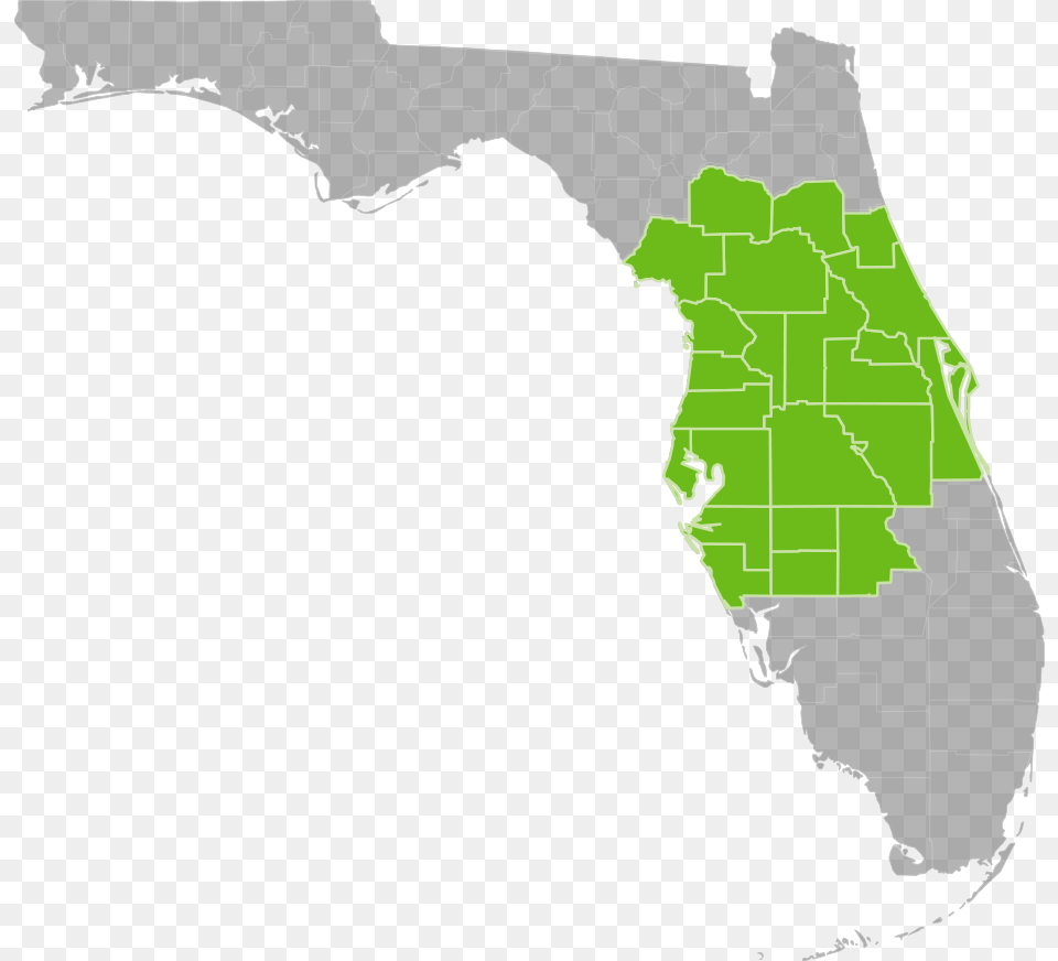Map Of Florida, Chart, Plot, Atlas, Diagram Free Png