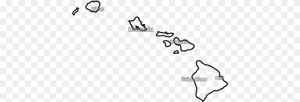 Map Of Hawaii, Chart, Plot, Outdoors, Nature Png Image