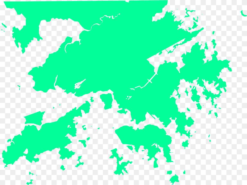 Map Of Hong Kong Hong Kong Map Vector, Chart, Plot, Atlas, Diagram Free Png Download