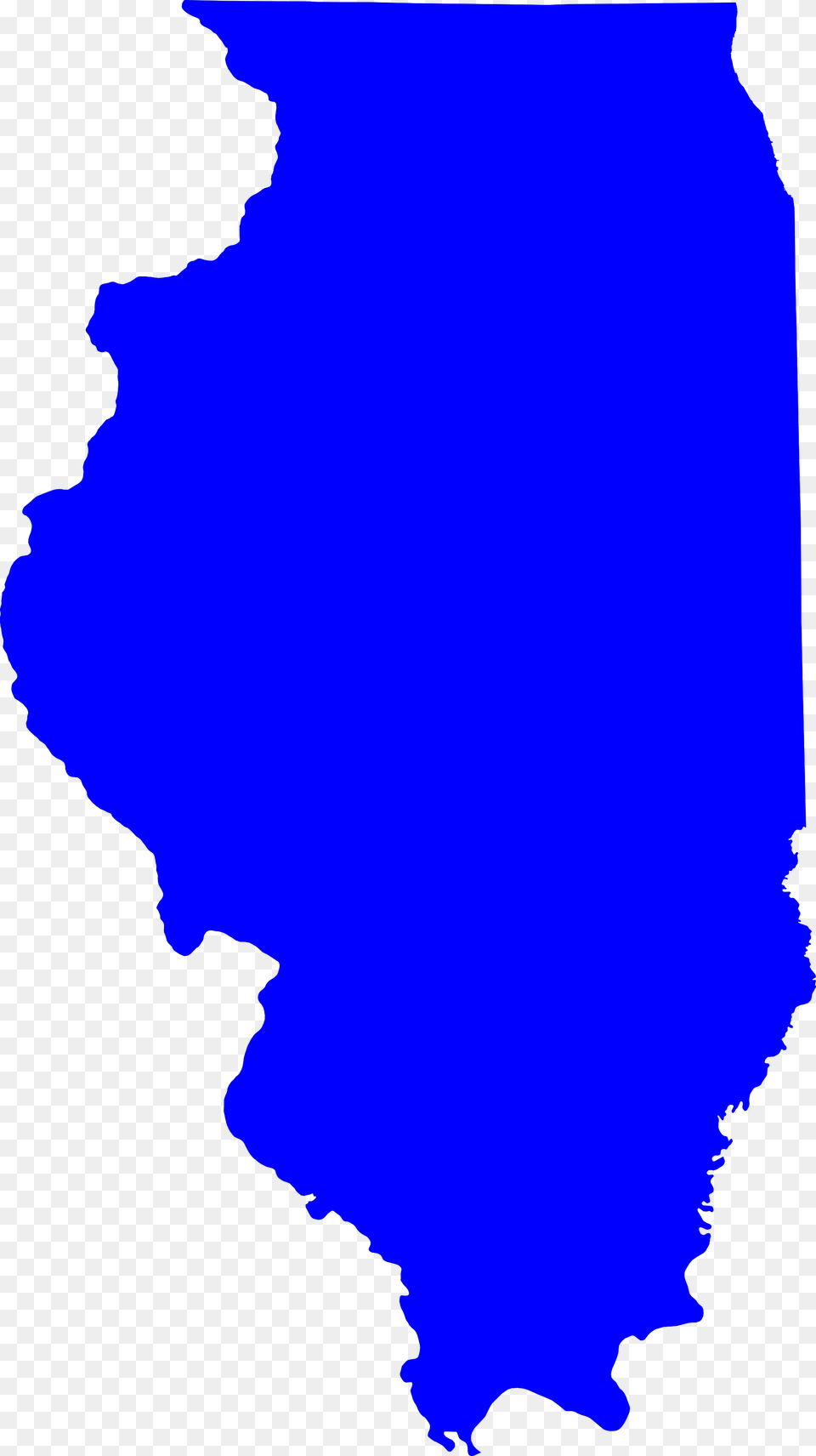 Map Of Illinois Blue, Chart, Plot, Person, Atlas Free Png Download