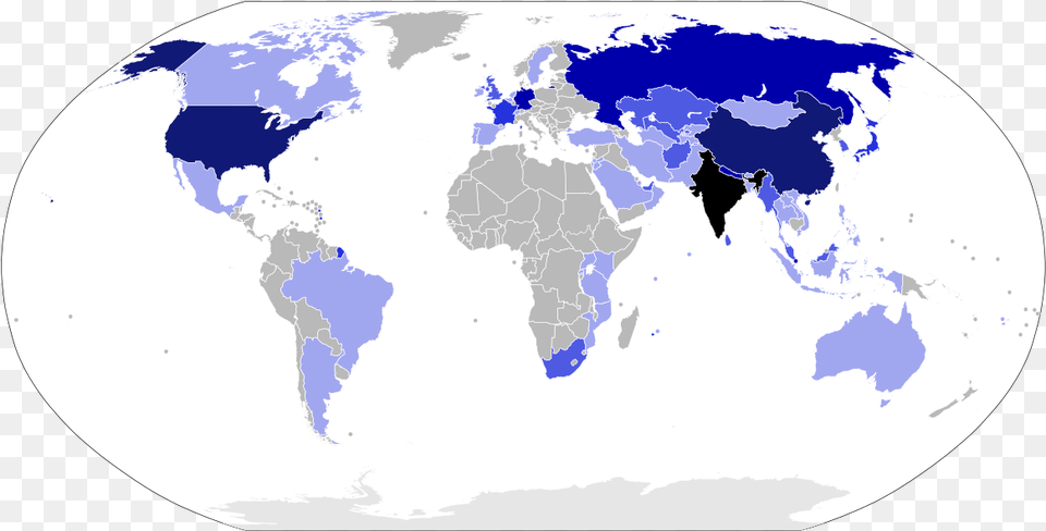 Map Of International Trips Made By Narendra Modi As Us And Argentina Map, Astronomy, Outer Space, Planet, Globe Png