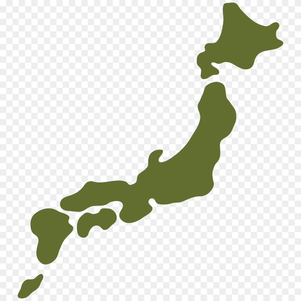 Map Of Japan Emoji Clipart, Water, Sea, Plot, Outdoors Free Png Download