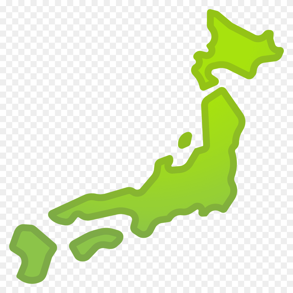Map Of Japan Emoji Clipart, Coast, Shoreline, Sea, Water Free Png