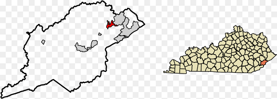 Map Of Kentucky Png