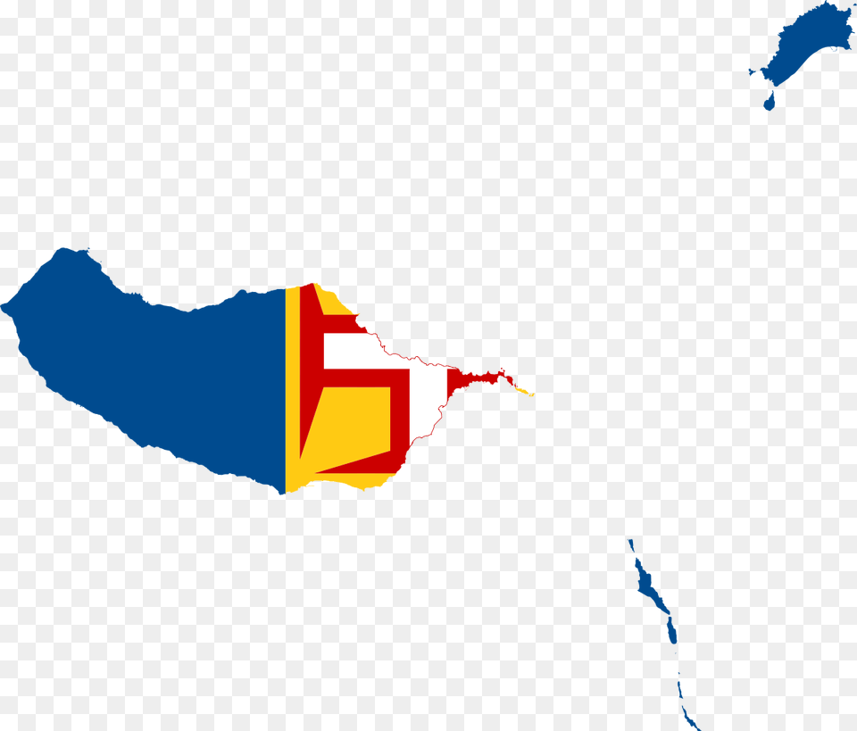 Map Of Madeira And Flag, Water, Sea, Outdoors, Nature Free Transparent Png