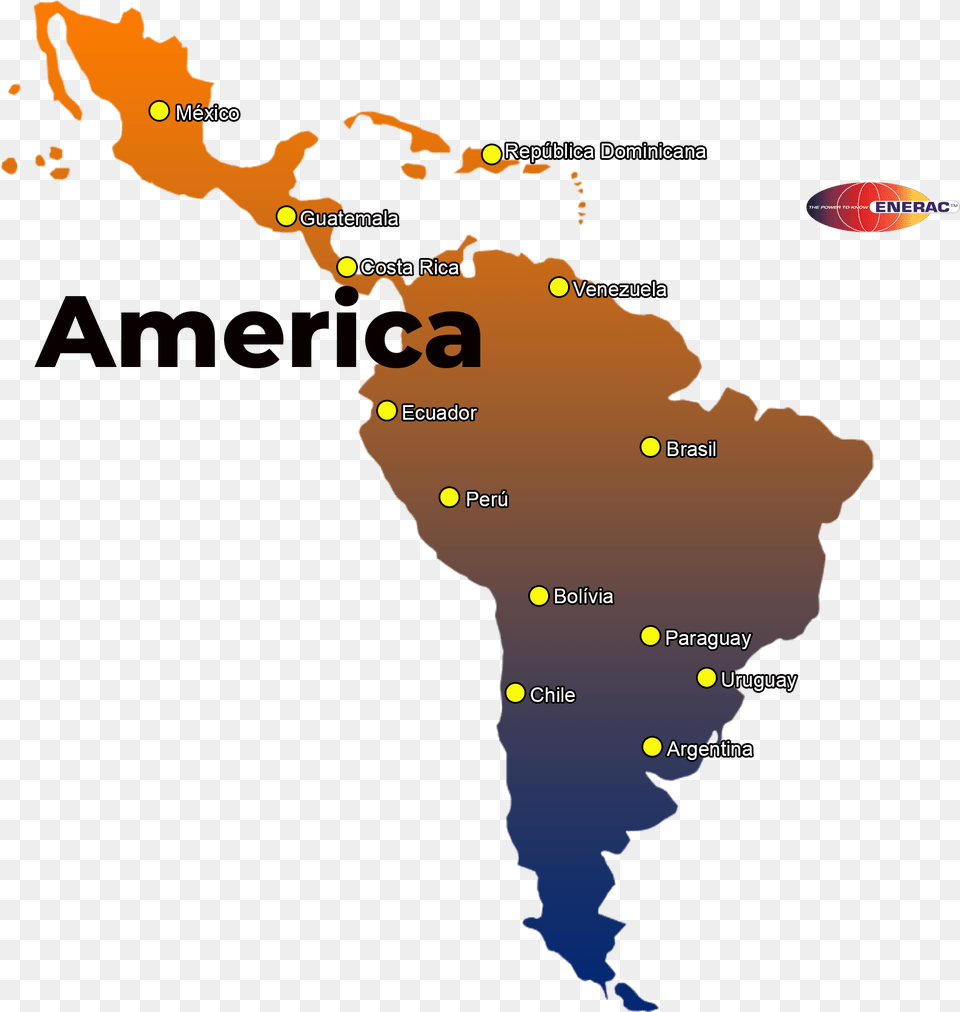 Map Of Mexico And Latin America Latin America Map Vector, Chart, Plot, Atlas, Diagram Png Image