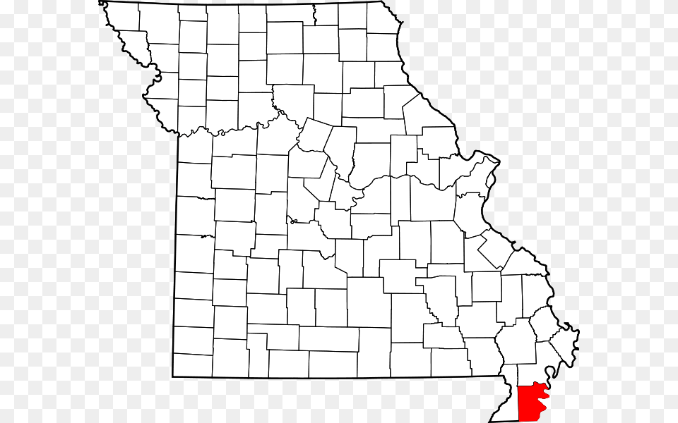 Map Of Missouri Highlighting Pemiscot County Jasper County Mo, Chart, Plot, Atlas, Diagram Free Png Download