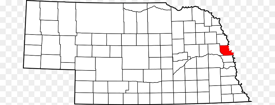 Map Of Nebraska Highlighting Washington County Cass County Nebraska, Chess, Game, Chart, Plot Free Png Download