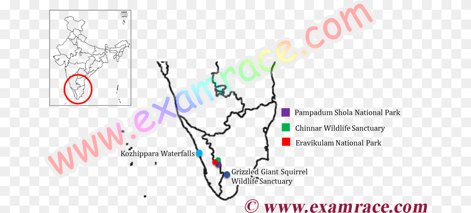 Map Of New Frog Species With Pig Face In Western Ghats Map, Chart, Plot, Outdoors Free Png