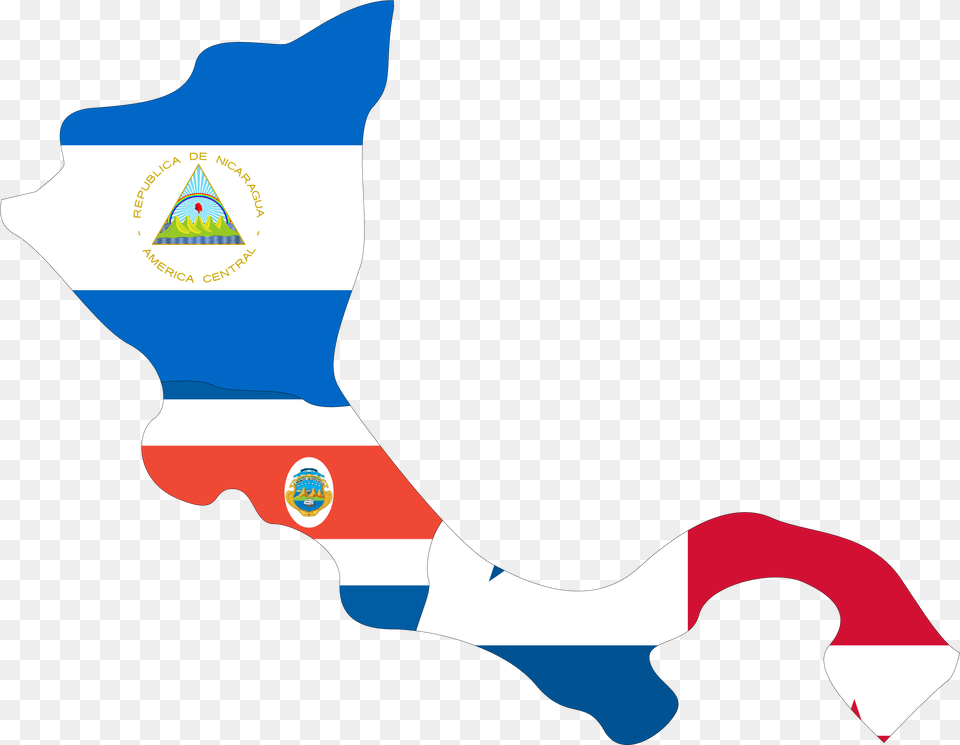 Map Of Nicaragua Costa Rica And Panama Nicaragua Costa Rica Y Panama, Person, Logo Png Image
