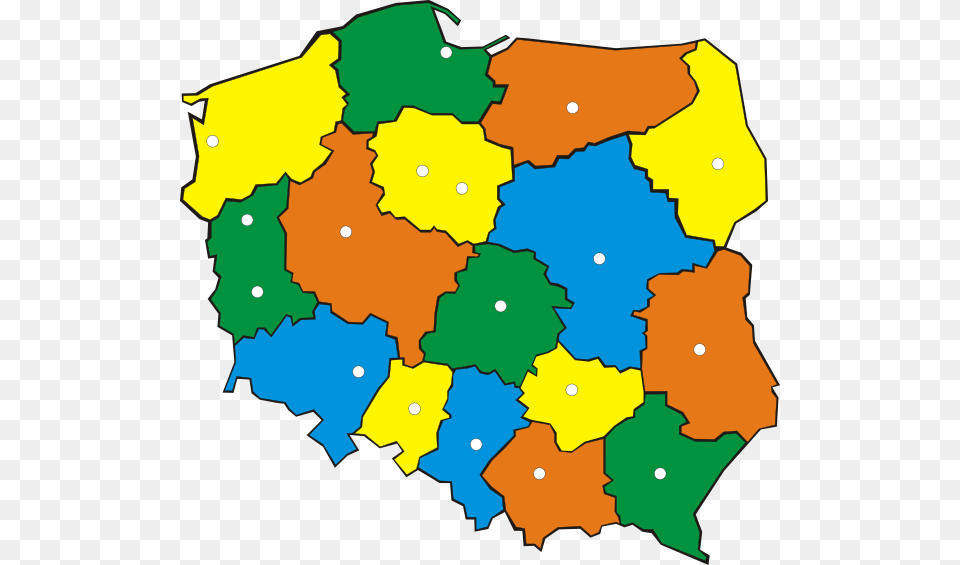 Map Of Poland Clip Art, Chart, Plot, Atlas, Diagram Free Png Download