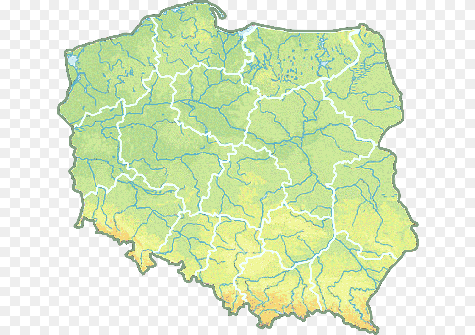 Map Of Poland Colorful Simple Maps Of Poland, Atlas, Chart, Diagram, Plot Png