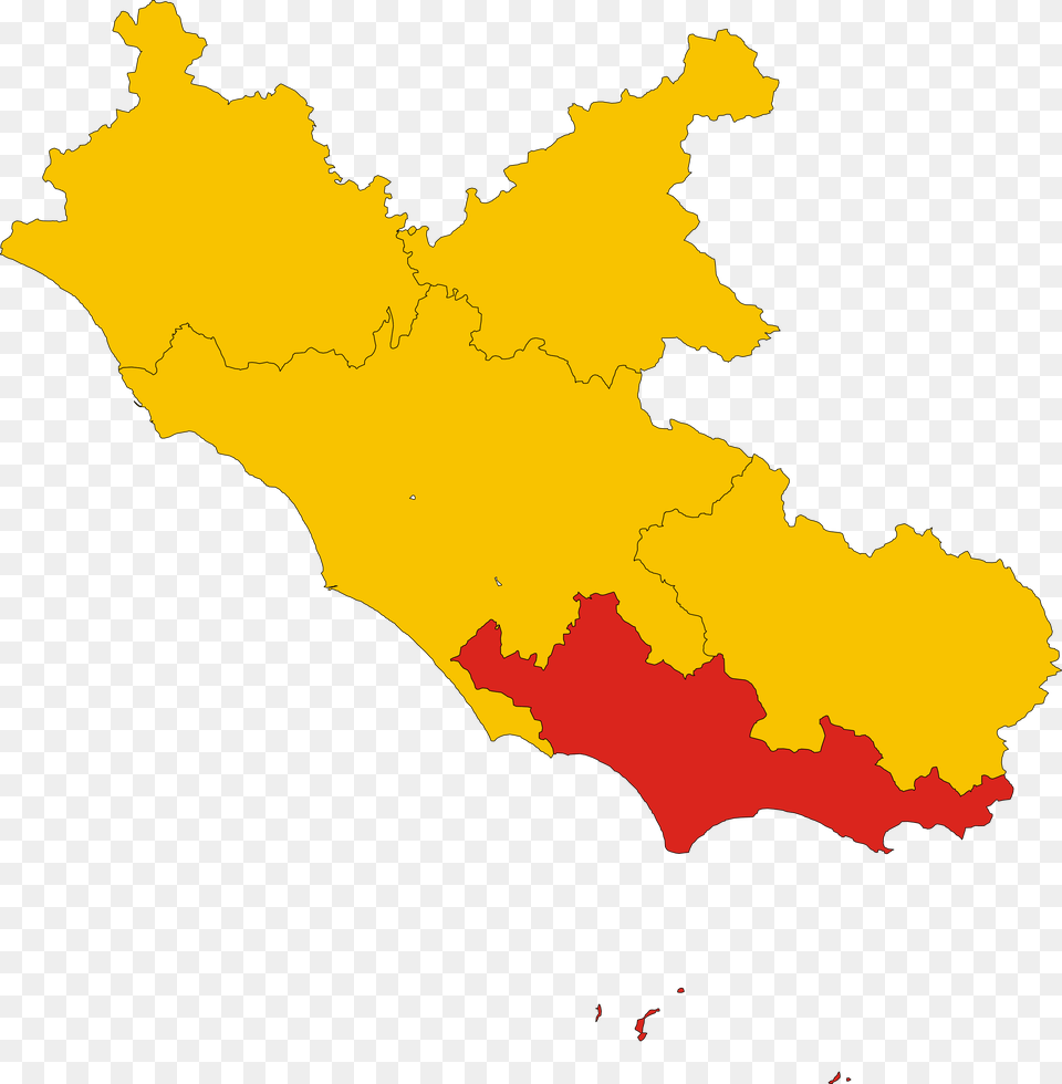 Map Of Province Of Latina Province Lazio, Chart, Plot, Atlas, Diagram Png Image