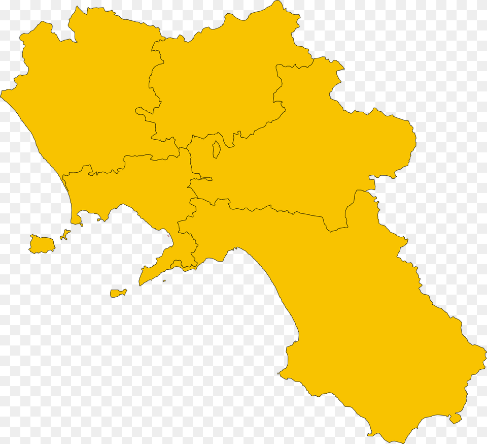 Map Of Region Of Campania Italy Campania, Atlas, Chart, Diagram, Plot Free Transparent Png