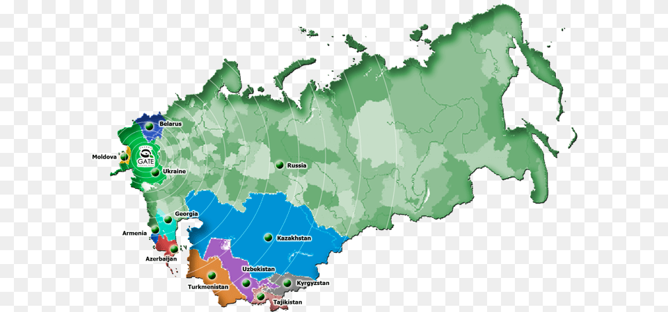 Map Of Russia, Chart, Plot, Atlas, Diagram Png Image