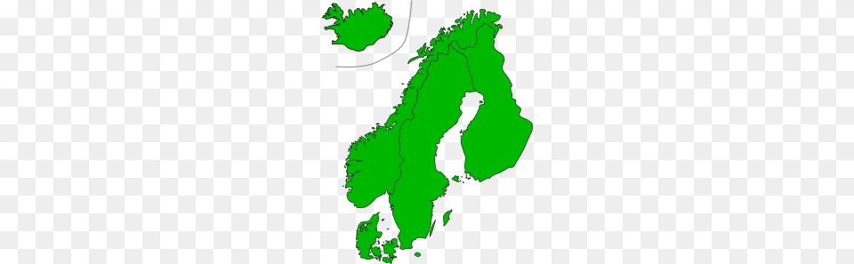 Map Of Scandinavia Clip Art, Outdoors, Plant, Tree, Rainforest Free Png Download