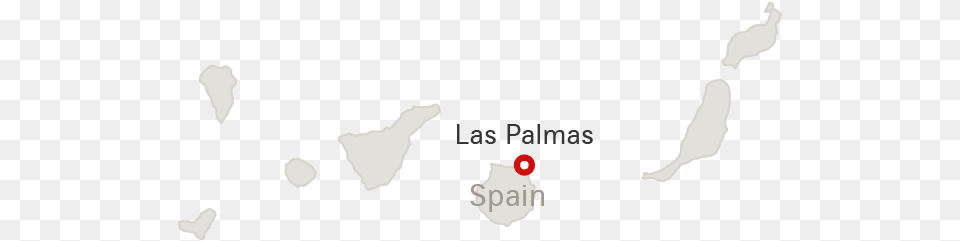 Map Of Spain With Destination Las Palmas Illustration, Animal, Bird Free Transparent Png