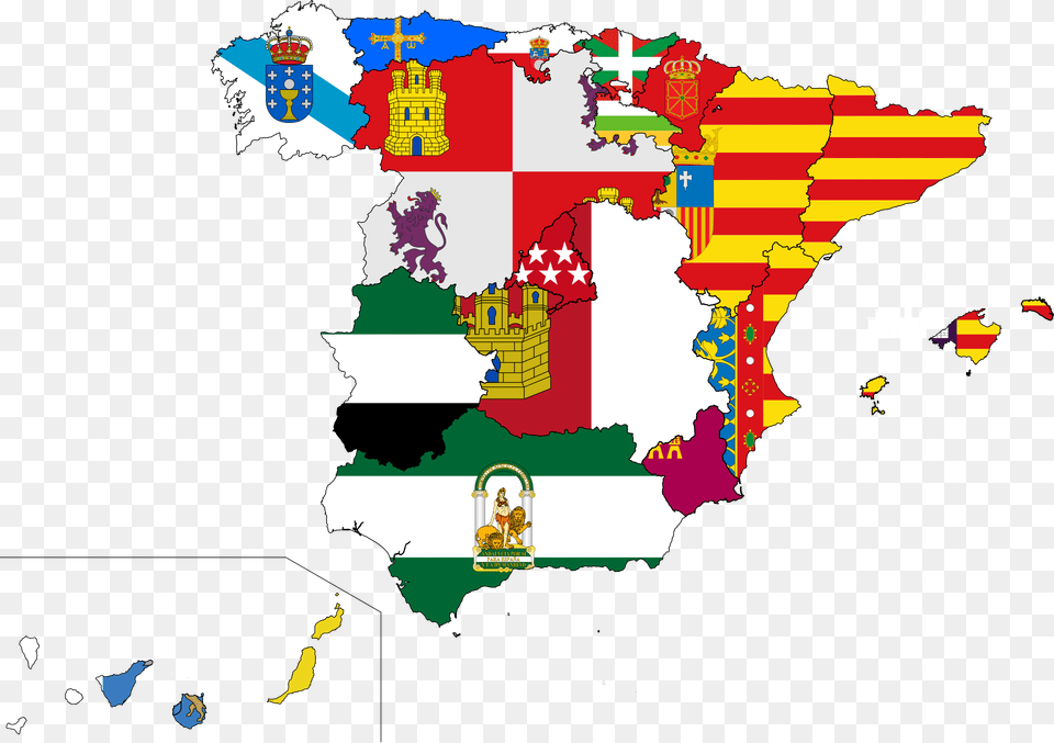Map Of Spanish Flag, Adult, Bride, Female, Person Free Transparent Png