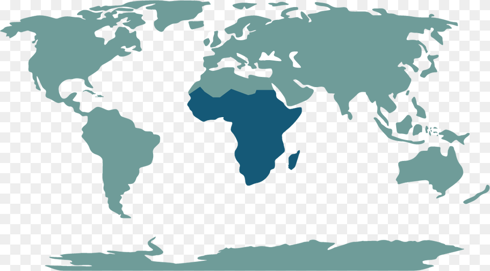Map Of Sub Saharan Africa World Map Continents, Chart, Plot, Atlas, Diagram Png